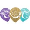 NEUTRAL Ballons Meerjungfrau 6 Stk. 9905202 violett, gold, blau 27.5cm
