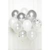 NEUTRAL DIY Ballon Bouquet 10 Stk. 9907426 silber