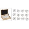 ROOST Marmorherz mit Spruch 10029600 weiss, ass.