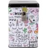 I-TOTAL Sparkasse mit Schloss XL2011 Einhorn 15.3x10.6x10.6cm
