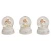 ROOST Schneekugel Winterkind 10030162 Poly, Glas, weiss 7x9x7cm