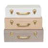 JABADABADO Koffer Set A3220 beige 3 Stück
