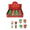 ROOST Radiergummi Set Weihnachten XE-005 Plastikball 4 ass.