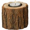 ROOST Teelichthalter 10x10x10cm 10031493 Holz, Metall Baum