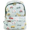 ALLC Kleiner Rucksack Fahrzeuge BPVEBU69 23.5x30x10cm