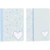 ANCOR Notizheft A4 117783 B'LOG SWEET BLUE,kariert 48B.