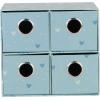 ANCOR Schubladen Box 117943 B'LOG SWEET BLUE 4 Schubladen