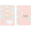 ANCOR Notizheft A5 118087 B'LOG BUTTERFLIES,kariert 48Bl