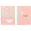 ANCOR Spiralbuch Hardcover A4 118094 B'LOG BUTTERFLIES,liniert 80B.