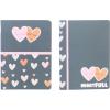ANCOR Notizheft A5 118261 B'LOG HEARTS,90g,liniert 48B.