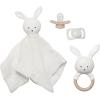 JABADABADO Geschenkset Kuschelhase S1023 weiss 4-teilig