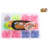 ROOST Soft Loom Bands 621564 180 Stoffbänder, 15 Clips