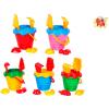 ROOST Sun Fun Eimer Set 15.5x17x23cm 720606 6-teilig, 5 assortiert