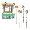ROOST Bleistift mit Radierer REA-1075 Katze, assortiert