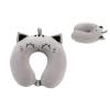 I-TOTAL Reisekissen 30x30x10cm XL2184C Cat grey