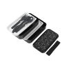 I-DRINK Lunchbox Cat black ID7002 mit Trennwand und Besteck