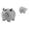 I-TOTAL Sparkasse 18x15x15.5cm XL2501 Cat grey