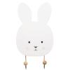 JABADABADO Wandhaken Hase 26x15cm S1010 weiss