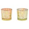 ROOST Windlicht aus Glas 5cm 10040321 assortiert