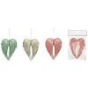ROOST Weihnachtsanhänger 10x14cm 10041062 Flügel, assortiert