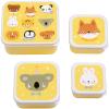 ALLC Lunch & Snackbox Set SBSEAF81 Animal Friends