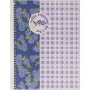 ANCOR Spiralbuch Hardcover A5 130508 Provence Flowr, kariert 80 Bl.