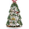 COPPENRATH Adventskalender 38x60cm 71890 Eisenbahn Tanne