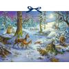 COPPENRATH Adventskalender 52x38cm 72257 Hört ihr die Tiere im Wald