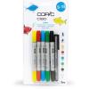 COPIC Marker Ciao 22075550 5+1 Set Brights