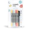 COPIC Marker Ciao 22075555 5+1 Set Pastels