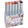 COPIC Marker Classic 20075705 Porträtfarben, 12 Stück