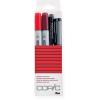 COPIC Marker Ciao 22075641 Doodle pack Red 4 Stück