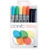 COPIC Marker Ciao 22075673 Rainbow Doodle kit, 7 Stück