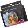 COPIC Marker Sketch 21075424 Wallet Starter-Set, 24 Stück