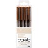 COPIC Multiliner 22075621 Sepia Set, 4 Stück ass.