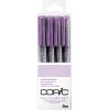 COPIC Multiliner 22075629 Lavender Set, 4 Stück ass.
