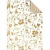 STEWO Geschenkpapier Miron 2512989160 weiss 50x70cm