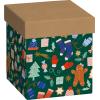 STEWO Geschenkbox Marioka 2551523796 dunkelgrün 11x11x12cm