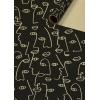 STEWO Geschenkpapier Ardik 2528534170 schwarz 70x200cm