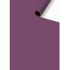STEWO Geschenkpapier Uni 2528591333 aubergine 70x200cm