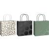STEWO Geschenktasche Sprenkel 2543579299 dunkelgrün 20x8x20cm