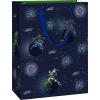 STEWO Geschenktasche Robot 2544517742 blau dunkel 23x13x30cm