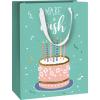 STEWO Geschenktasche Cake 2544518449 türkis 23x13x30cm