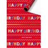 STEWO Geschenkpapier Albany 2528518620 rot 70x200cm