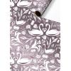STEWO Geschenkpapier Nikki 2528518732 violett dunkel 70x150cm