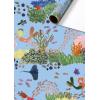 STEWO Geschenkpapier Kairi 2528520041 blau hell 70x200cm