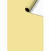 STEWO Geschenkpapier Uni Plain 2528591311 gelb 70x150cm