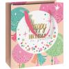 STEWO Geschenktasche Partyballoons 2543516450 beige 18x8x21cm
