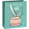 STEWO Geschenktasche Cake 2543518449 türkis 18x8x21cm