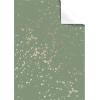 STEWO Geschenkpapier Sprenkel 2514579247 dunkelgrün 70x100cm